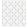 thumbnail image 3 of Ambesonne Golf Shower Curtain, Ball Crown Champion, 69"Wx84"L, Grey White and Apricot, 3 of 5