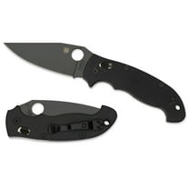 Spyderco Manix 2 XL Folding Knife 3.88" S30V Black Plain Blade, Black G10 Handles - C95GPBBK2