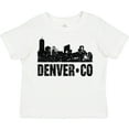 thumbnail image 3 of Inktastic Denver Colorado Skyline Grunge Boys or Girls Toddler T-Shirt, 3 of 5