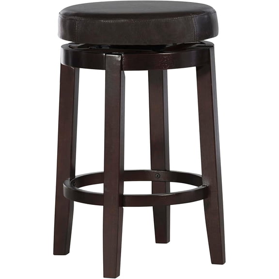 Linon Maya Brown Counter Stool