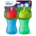 thumbnail image 2 of Philips Avent My Bendy Straw Cup, 10oz, 2pk, Blue/Green, SCF792/21, 2 of 2