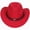 R365-Red, variant on NOLDARES Cowboy Hats for Kids Vintage Wide Brim Felt Cowboy Hat Girls Cowgirl Hat with Belt Buckle(Red,3-18 Y)