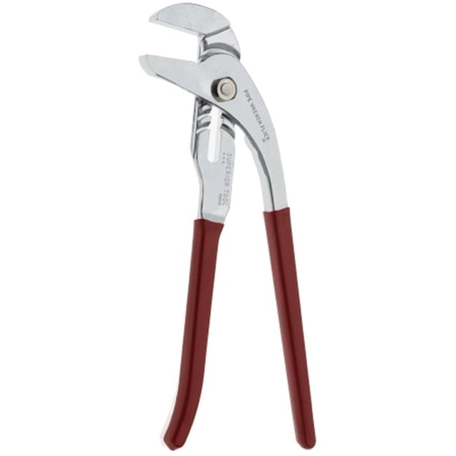 Superior Tool Smooth Jaw Pipe Wrench Pliers 06010