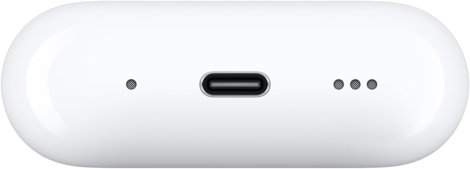 Pre-Owned Apple, AirPods Pro (2nd Gen), Wireless Bluetooth In-Ear Earbuds with MagSafe Charging Case, Easy Installation, Built-in Microphone, 1, 1, 1, White thumbnail 10