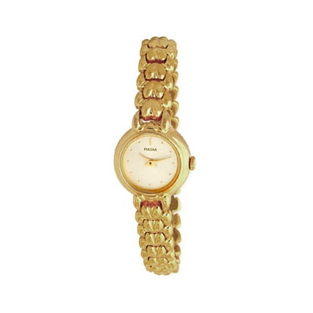 Ladies Gold-Tone Gold Face Watch