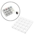 thumbnail image 4 of Miulika Switch Tester Base Acrylic Plate for Cherry Switch Display Board Spare Parts 4x4 board, 4 of 9