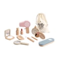thumbnail image 1 of Juego de maquillaje de madera para niñas, kit de maquillaje de princesa, peine, espejo, juego de princesas, juego de simulación, juego de maquillaje p, 1 of 9