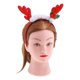 thumbnail image 2 of Navidad niños suave diadema niñas lindo festival reno cuerno aro de pelo rojo Sunnimix Christmas Kids Hair Hoop, 2 of 8