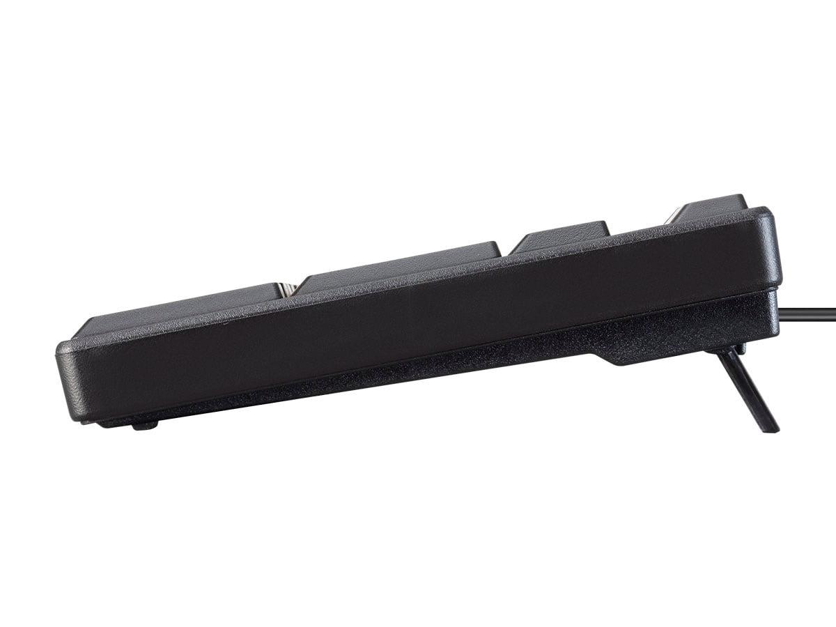 Monoprice USB Keyboard - Black, Spill Resistant Membrane, Comfortable, Standard Layout - Workstream Collection