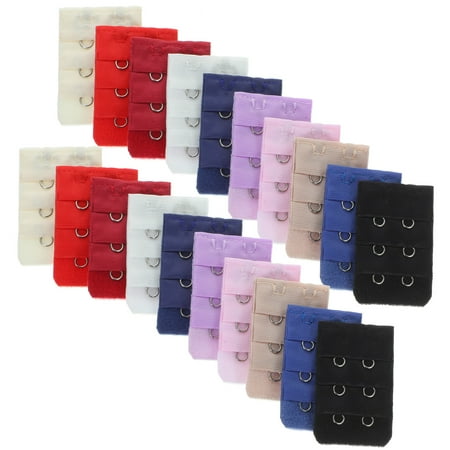 HOMEMAXS 20 Pcs Extensions Bra Buckle Accessories Add-ons Women s