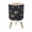 Color 1, variant on Small Trash Can with Lid Gothic Floral Dark Red Roses Ornate Skull Design 1.8 Gallon Dog Proof Trash Can Round Garbage Can Waste Bin Wastebasket for Bathroom Bedroom Living Room