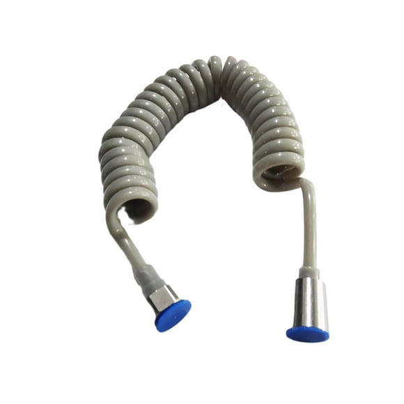 Injueey Boquilla de ducha Flexible con resorte, manguera para el hogar, apartamento, baño, inodoro, rociador, tubo, piezas de fontanería de Accesorios de baño