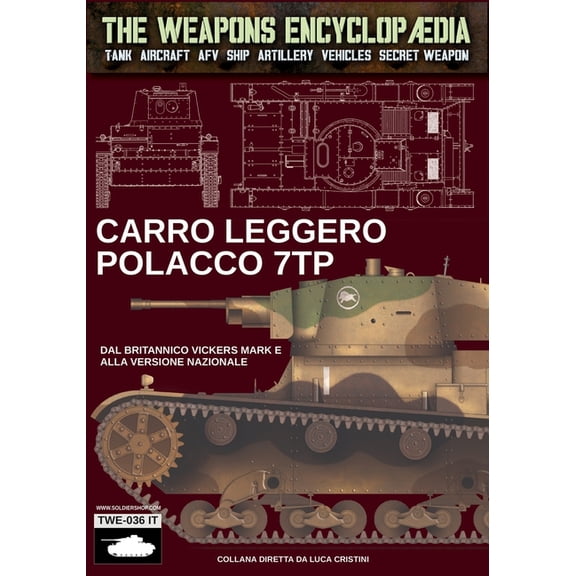 Carro leggero polacco 7TP, (Paperback)