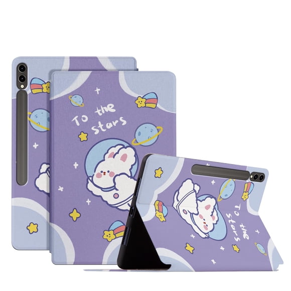 Funda para tablet Nuouxoco para Samsung Tab S9 Plus 12.4" con conejo tierno