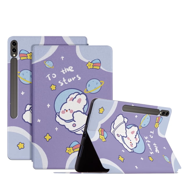 Funda para tablet Nuouxoco para Samsung Tab S9 Plus 12.4" con conejo tierno