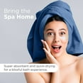 thumbnail image 5 of Martex Easy Living 6-Piece Cotton Towel Set, Soft & Quick-Dry Towels, Blue, 5 of 11