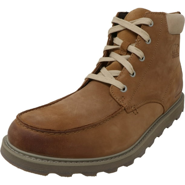 men's sorel madson moc toe waterproof boots