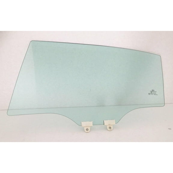 Driver Left Side Rear Door Window Door Glass Compatible with Honda Civic 4 Door Sedan 2012-2015 Models