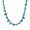 Purple, variant on Handmade Natural Stone Hematite Magnet Therapy Irregular Beads Necklace 23.6"-Blue