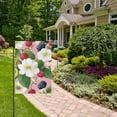 thumbnail image 2 of Yayeee Garden Flag 12" x 18" Double Sided Outdoor Yard Lawn Holiday Decorations, Pink Raspberries, 2 of 6