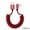 Red 1m, variant on 120W USB-C Retractable Fast Charging Cable, 90° Right Angle Spring Coiled Braided Cord for Phone Car