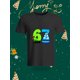 thumbnail image 1 of Fashion Creative Number 6 and 7 Pattern T - Shirt Personalized Food Style Short - Sleeve Top This T - shirt features a unique design with the numbers 6 and 7. The number 6 is designed like a chocolat, 1 of 6
