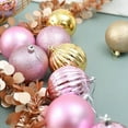 thumbnail image 5 of 34Pcs Plated Christmas Ball Hanging Bauble Xmas Tree Ornament&nbsp;Home Party Decor Bronze Plastic, 5 of 6
