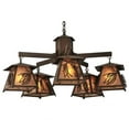 thumbnail image 4 of Meyda Tiffany 120554 40" W Stillwater Scotch Pine 5 Light Chandelier - Silver, 4 of 4