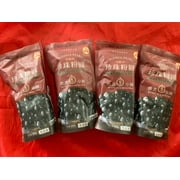 WuFuYuan - 4 Packs Tapioca Pearl for Boba Bubble Tea Black 8.8 Oz / 250 g each