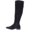 thumbnail image 4 of Womens XOXO Trish Over The Knee Back Lace Boots, Black, 4 of 6