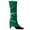 Blackish Green, variant on Knitted Socks Sleeve for Women Summer Fall Fashion Slouchy Socks Cover Women's Leg Warmer