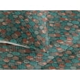 thumbnail image 3 of Ambesonne Abstract Quilted Bedspread Set 3 Pcs, Dots Circles Shapes Modern, Queen, Teal Salmon and Turquoise, 3 of 4