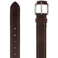 thumbnail image 2 of Stone Mountain  Contrast Stitch Leather Belt (Men Big & Tall), 2 of 5