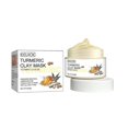 thumbnail image 1 of Turmeric Mud Mask Facial Special Rejuvenation Deep Cleansing Clean Pox Moisturizing Brighten Skin, 1 of 2
