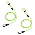thumbnail image 2 of Cuerda de Línea de Caña de Seguridad para Kayak de 2 Piezas con Cuerda de Tensión de Gancho a Presión para Canoa Remo Caña de Pescar Versátil Ajustabl Zulema Correa de remo para kayak, 2 of 8