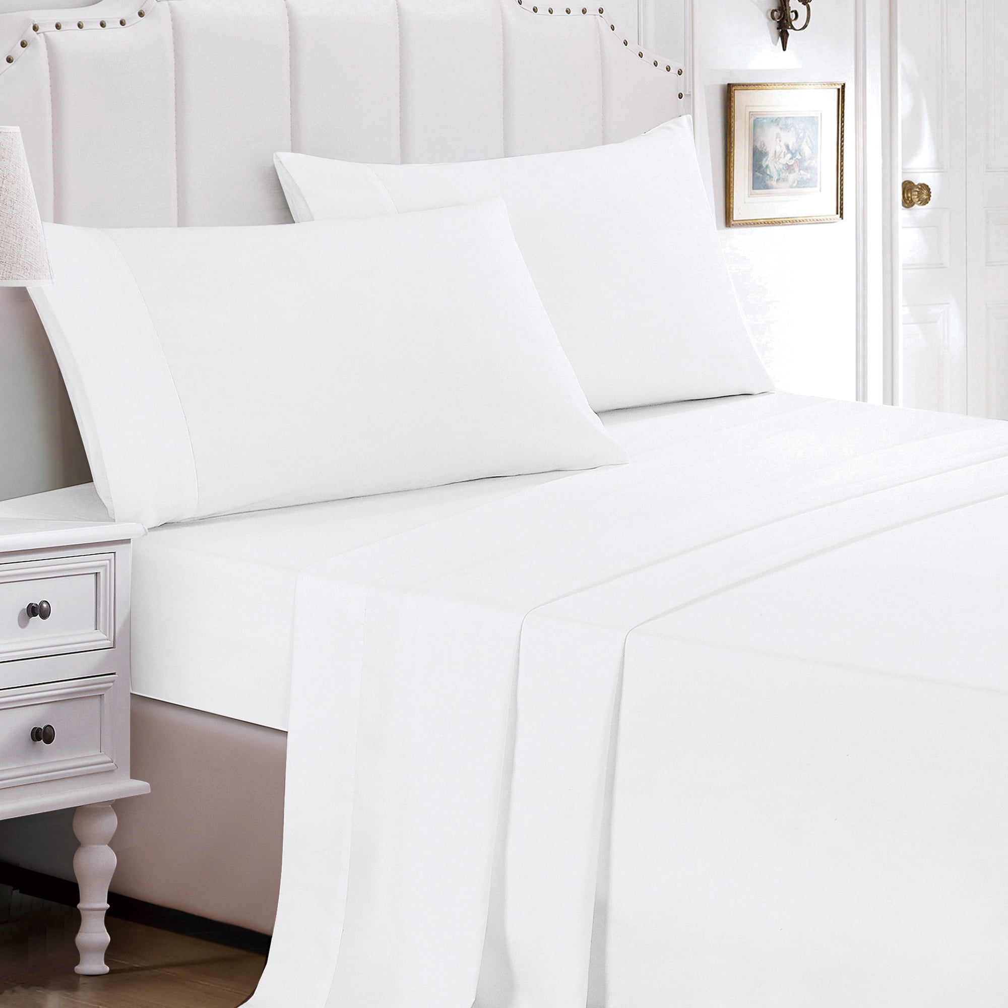 9-Piece Black & White Geometric Embroidery Comforter Set, Elegant Striped Bedding with Sheets and Decor Pillows, King