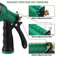 thumbnail image 4 of Hose Nozzle, Garden Hose Nozzle with 8 Spray Patterns, Adjustable Heavy Duty Water Hose for Garden, Washing Car, Watering Plants, Washing Pets, and Home Use, 4 of 9