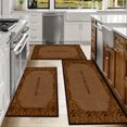 thumbnail image 6 of Farmhouse Kitchen Rugs Set 3 Piece, Boho Kitchen Mats for Floor, Non-Slip Kitchen Rug Waterproof Mats for Kitchen, Runner Rugs for Hallway Laundry Holiday Sink Decor, 6 of 12