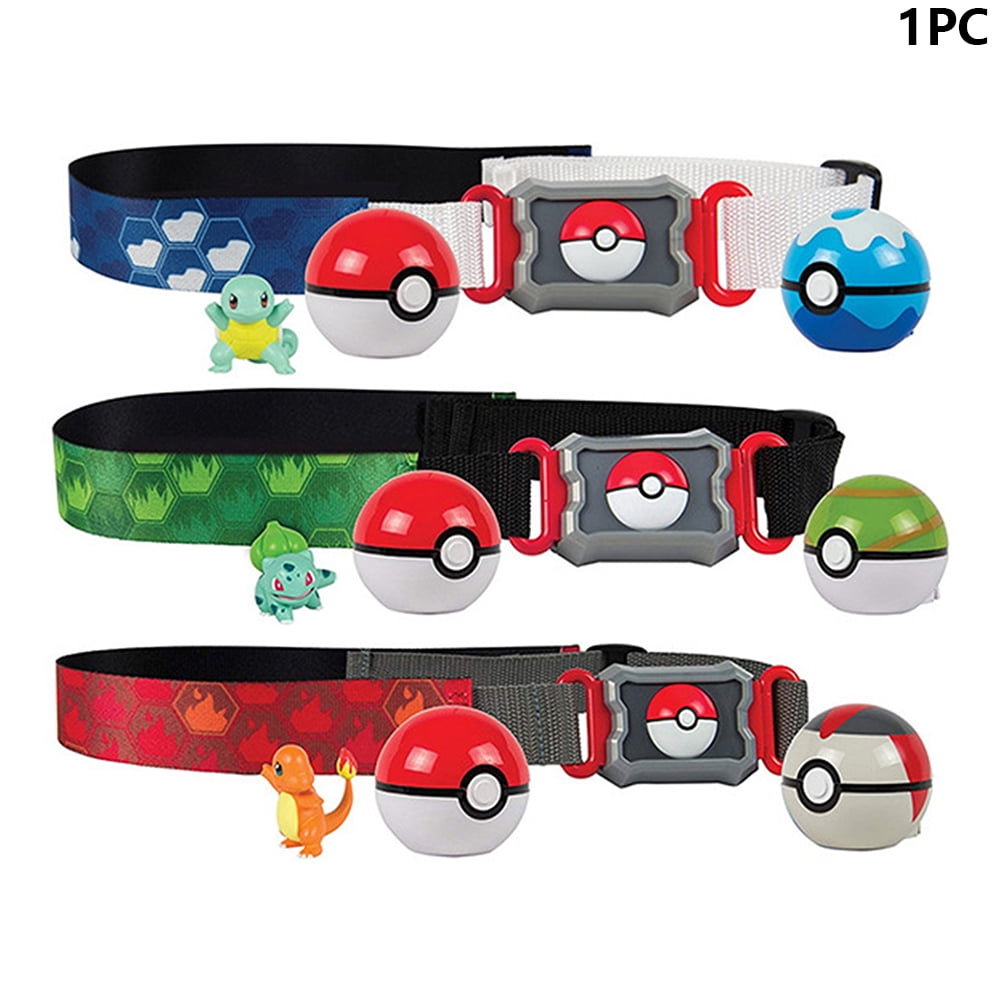 Pokemon Clip 'N' Carry Pokeball Belt Pick Pikachu Charmander Bulbasaur Squirtle Pokemon Clip 'N' Carry Pokeball Belt Pick Pikachu Charmander Bulbasaur Squirtle
