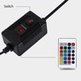 thumbnail image 3 of iMeshbean 5.5W Underwater Aquarium Air Bubble LED Light Fish Tank RGB Submersible Lamp + Remote, 21in, 3 of 7