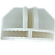 thumbnail image 5 of 20 Piezas Conectores De Rejilla Macarena Semicírculo Blanco, 5 of 5
