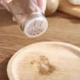 thumbnail image 3 of Frascos de Especias de Vidrio KEWITY 4oz 2 Uds. Cuadrados con Etiquetas y Tapas de Coctelera, 3 of 5