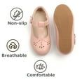 thumbnail image 5 of Girls Mary Jane Flats Toddler Kids School Uniform Party Dress Shoes(AX314 Pink/9M), 5 of 6