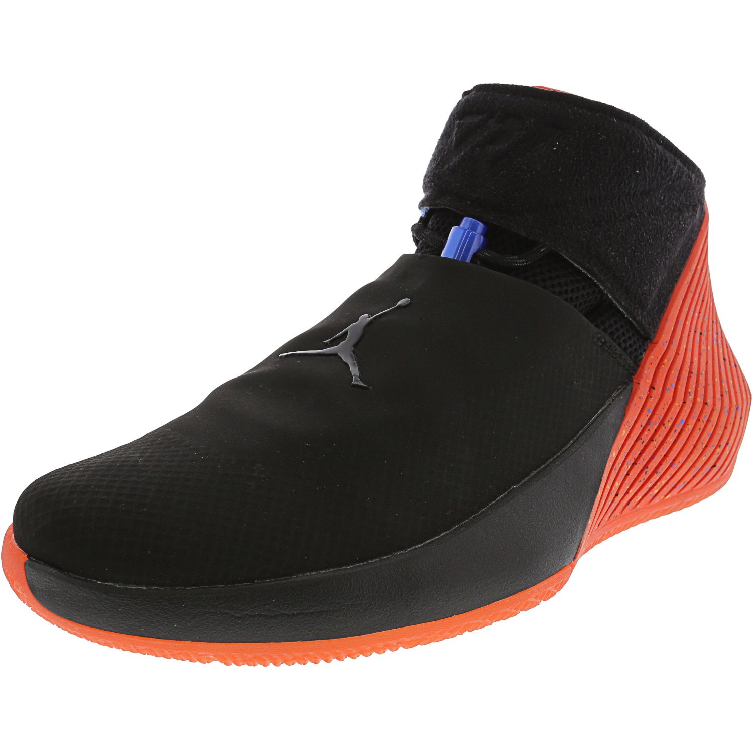 Nike Men's Jordan Why Not Zero.1 Black / - Signal Blue Mid-Top Basketball Shoe 12M - image 1 of 4