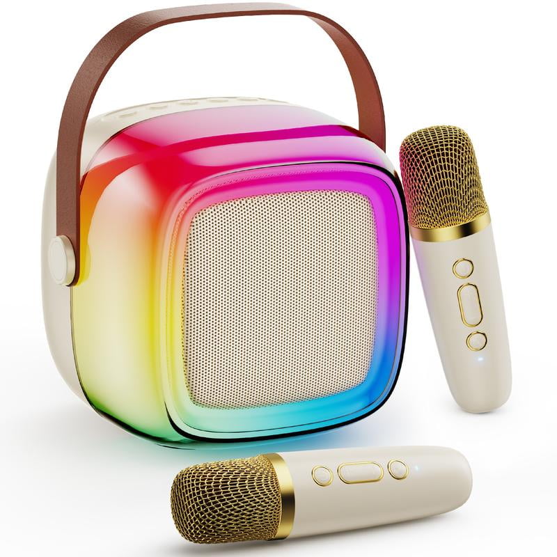 【100% Original】JYX D17&D25&D32&TX05&D31 Mini Karaoke Bluetooth Speaker｜Powerful Bass｜Premium Microphone Set｜Portable KTV System