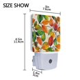 thumbnail image 4 of Yayeee LED Plug in Night Light for The Home with Auto Dusk to Dawn Light Sensors, 2 Pack, Beige Leaves, 4 of 6