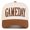 Style2, variant on A Baseball Cap Featuring a Warm-Toned Color Block Design, Adorned with Embroidered Capital Letters Spelling GAMEDAY on The Front