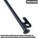 thumbnail image 3 of 8 piquetas de acero para tienda de campaña, 20 cm, resistentes, hechas de acero forjado de alta resistencia, con gancho y orificio para acampar y hacer senderismo al aire libre, 3 of 5