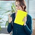 thumbnail image 5 of 1Pcs Green Zipper Leather Notebook, Lined Journal for Business Office, Portfolio Document Organizer with Pen Loop, 5 of 5