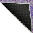 thumbnail image 3 of Addison Rugs Chantille Indoor/Outdoor Transitional Floral Lavender Washable Rectangle Rug, 1'8" x 2'6", 3 of 6